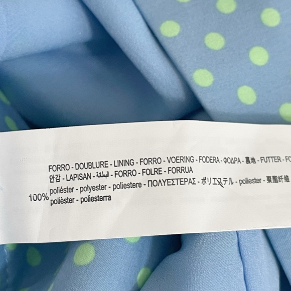 Zara Polka Dot  Slit Front Mini Skirt - Picture 8 of 8